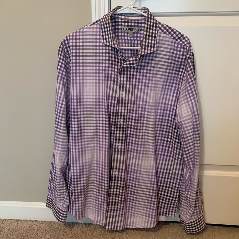 Fitted Express Men’s Dress Shirt